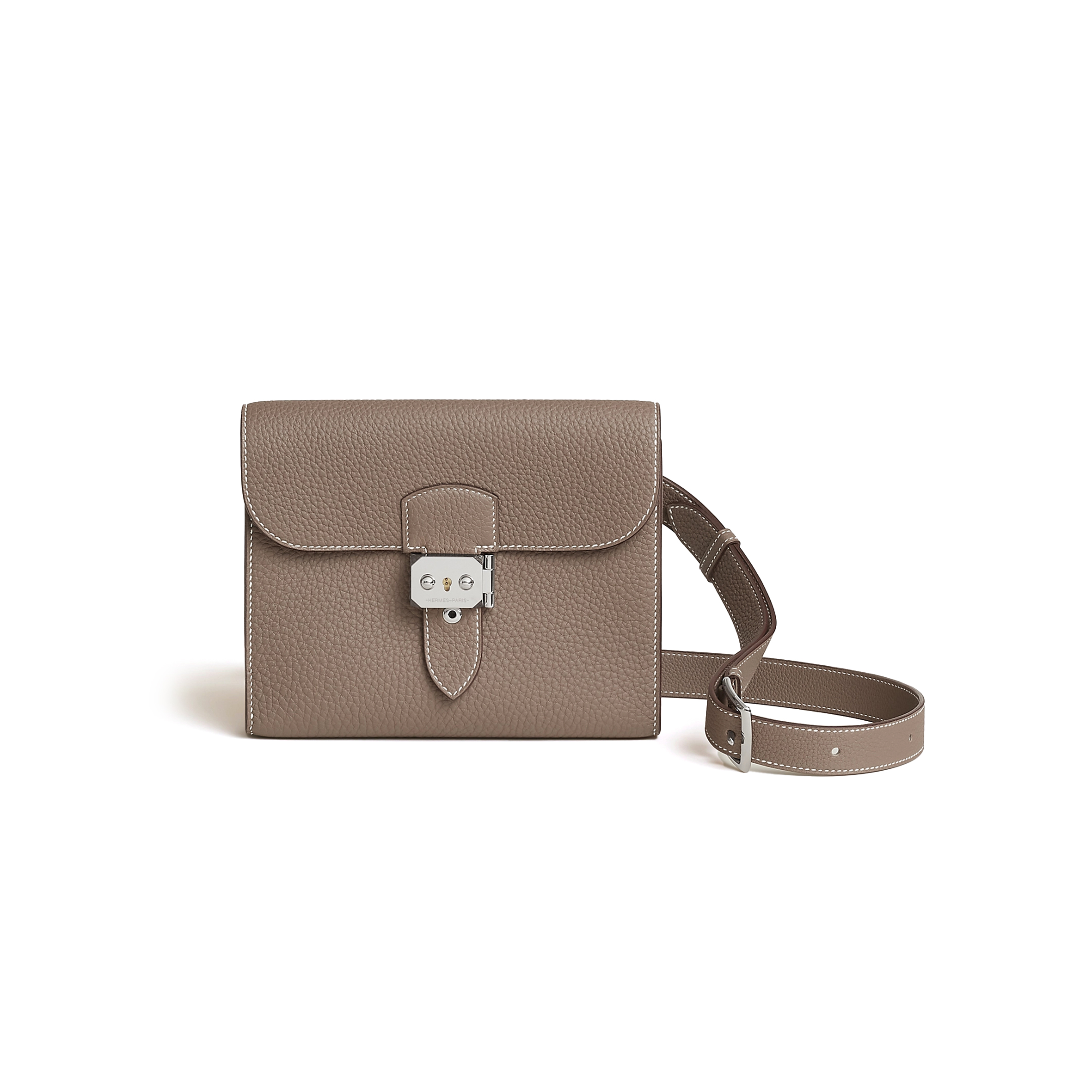 HERMÈS MASTER SAC A DEPECHES 21 BAG IN TOGO CALFSKIN H084109CK18 (21*17*4cm)